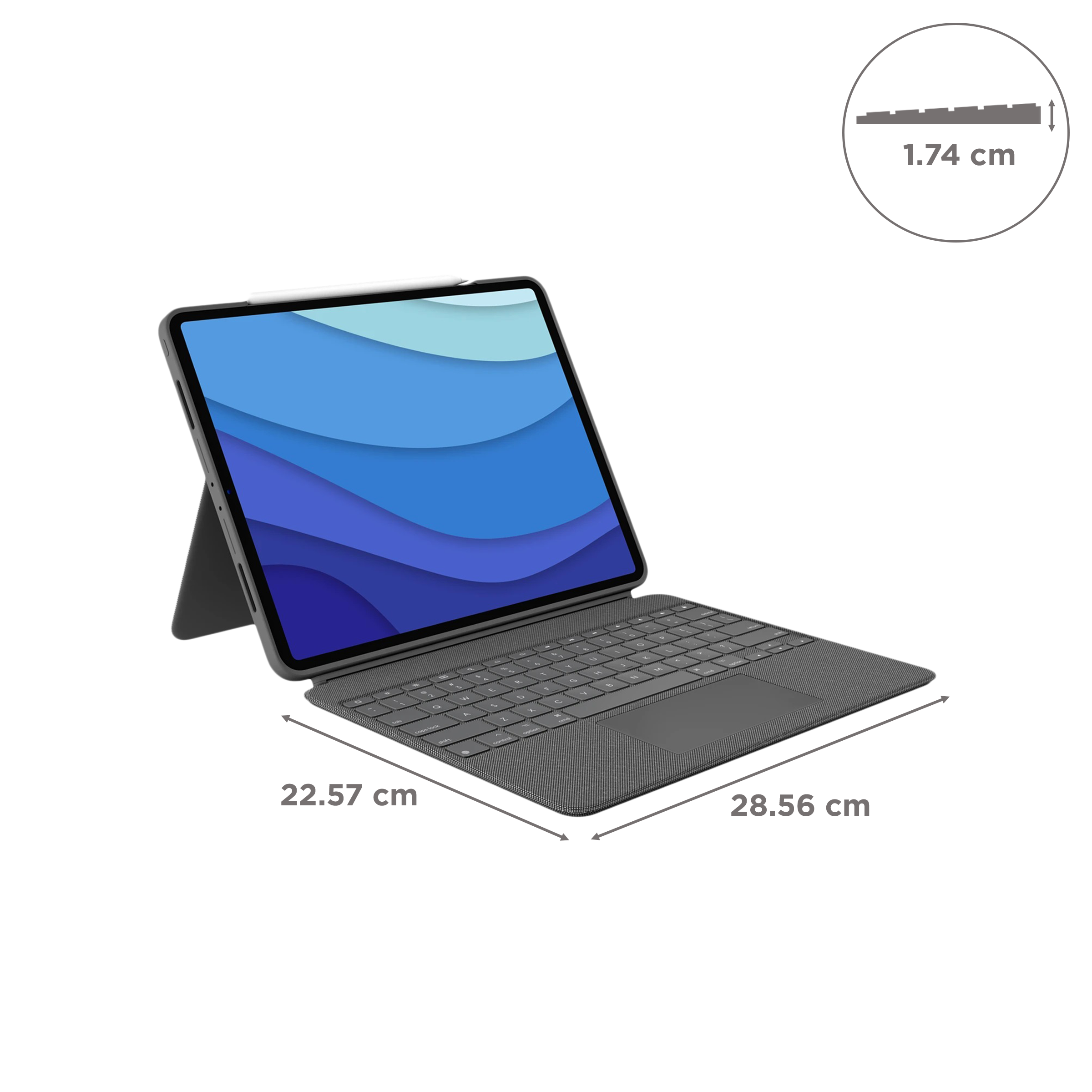 Buy logitech Combo Touch Bluetooth Detachable Keyboard for Apple